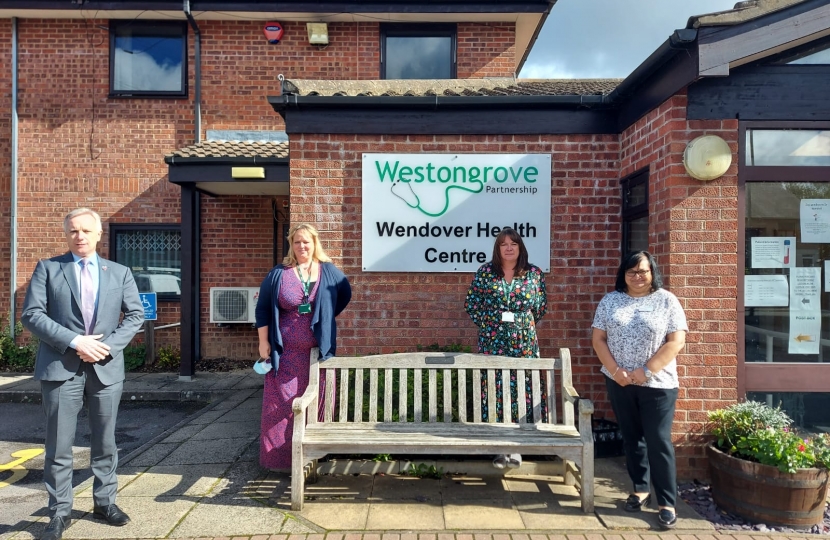 Rob at Weston Grove Surgery in Wendover