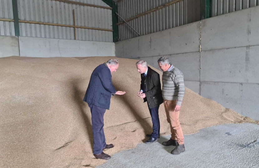 Rob Butler MP with Mark Field