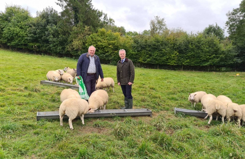 Rob Butler MP with Mark Field