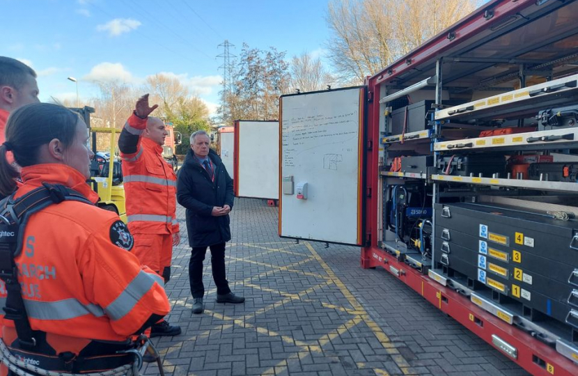 Rob at fire station 