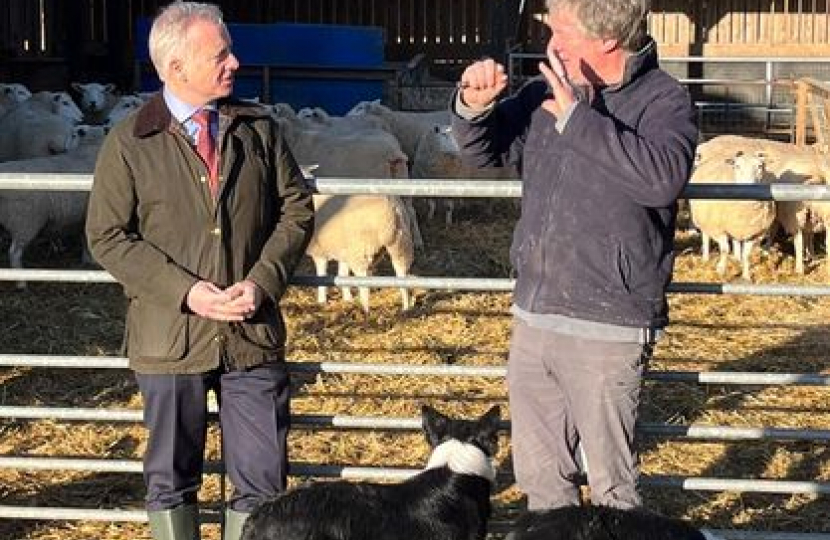 Rob with Farmer