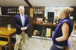 Rob Butler MP at Daws Hill Vineyard