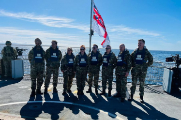 Rob in falklands