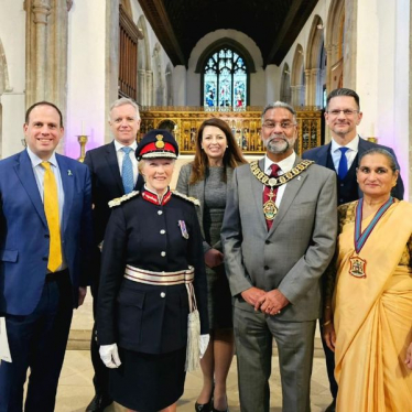 Rob at Civic Service