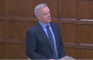 Rob speaking in Westminster Hall